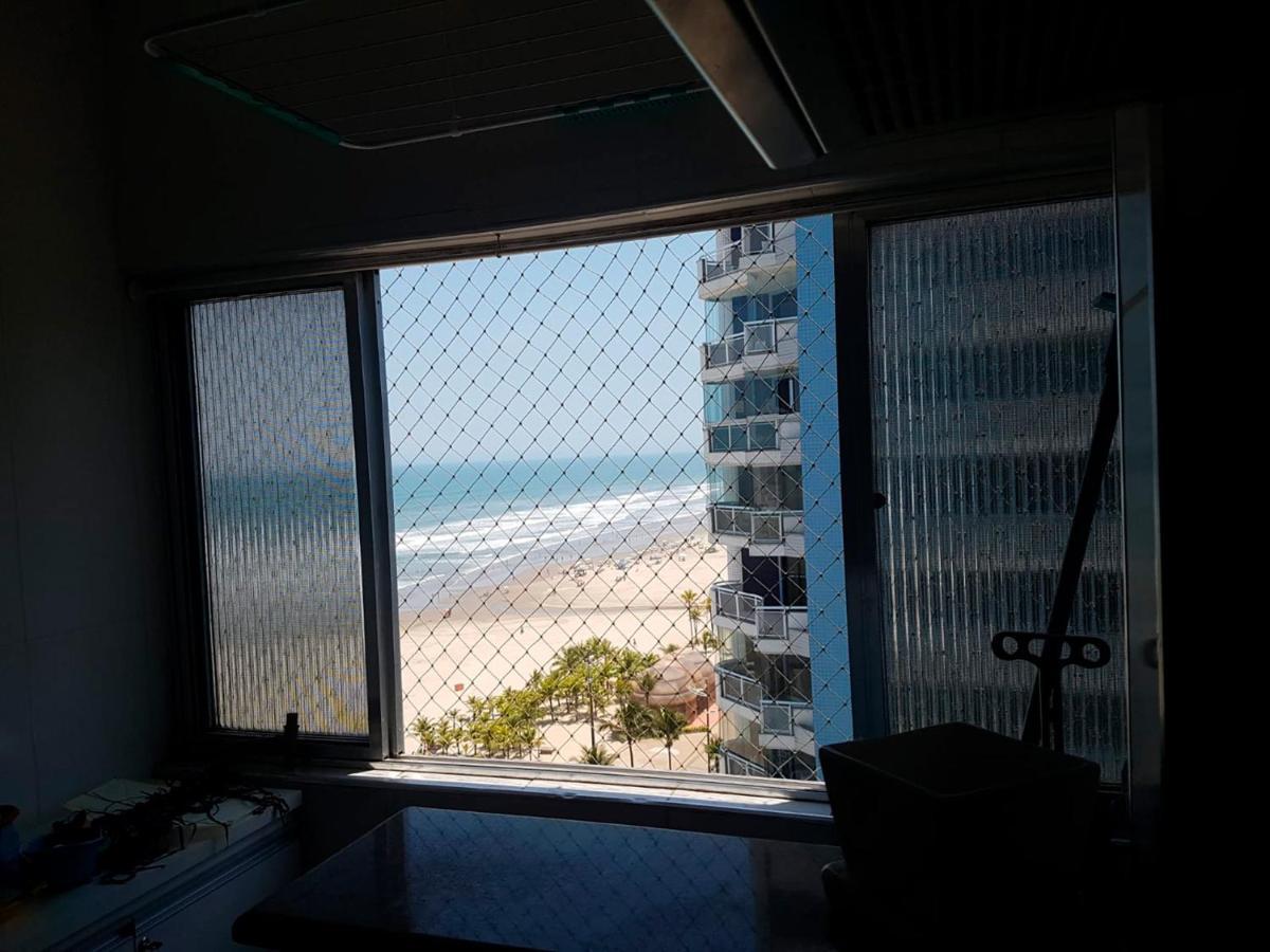 Apto C Vista Incrivel Para O Mar, Praia Grande Sp Екстериор снимка